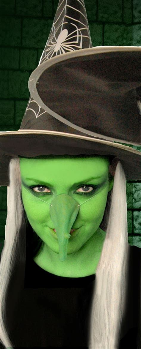 Witch with a substantial nose